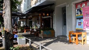 outside at Mom's Creation - Friedrichshain in Berlin