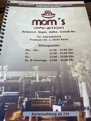   at Mom's Creation - Friedrichshain in Berlin