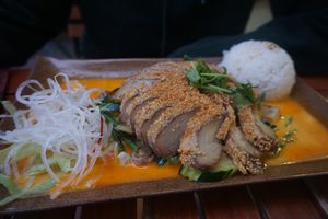 Vegan duck at Mom's Creation - Friedrichshain in Berlin
