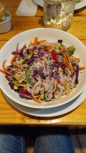Pasta oriental at Tierra Todo Natural in San Pedro De Atacama
