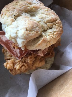 Biscuit Sammy  at Thank Goodness It's Vegan in Goshen