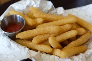 Yukka fries at Thank Goodness It's Vegan in Goshen