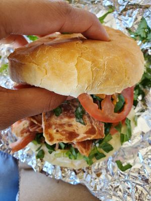 Vegan BLT is a must have!! at Thank Goodness It's Vegan in Goshen