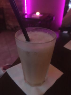 Vegan Pina colada  at Klub 21 in Prague