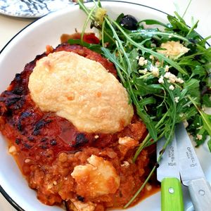 lasagna at Vegan - Jahamoon in Seoul