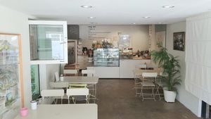 interior of location - view towards the counter at Vegan - Jahamoon in Seoul