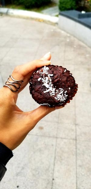 Chocolate muffin at Vegan - Jahamoon in Seoul