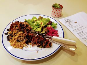 The scrumptious risotto at Vegan - Jahamoon in Seoul