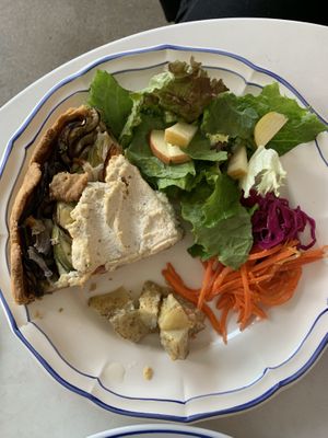 Quiche at Vegan - Jahamoon in Seoul