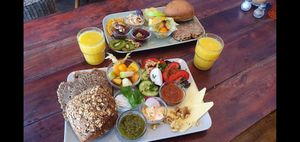 hearty breakfast at Makery in Braunschweig