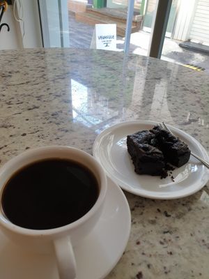 Americano was good at Veganique in Seoul