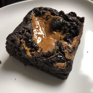 Peanut Butter Brownie   at Veganique in Seoul