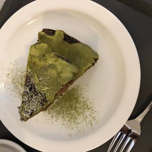 Cake at Veganique in Seoul