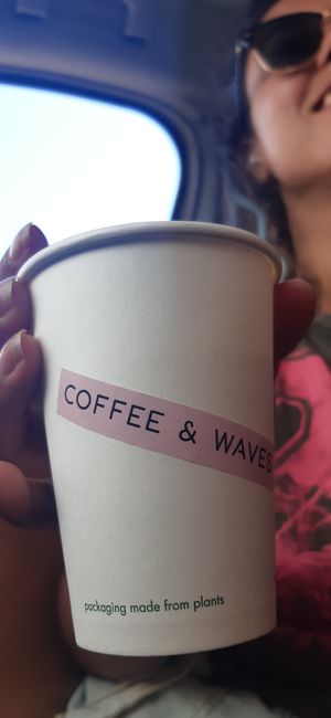 Coffee to go ! ☕ at Coffee & Waves in Lagos