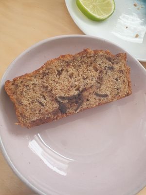 Vegan Banana Bread at Coffee & Waves in Lagos