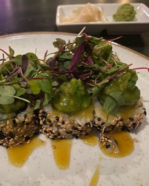 Superfly vegan roll  at Musume in Dallas
