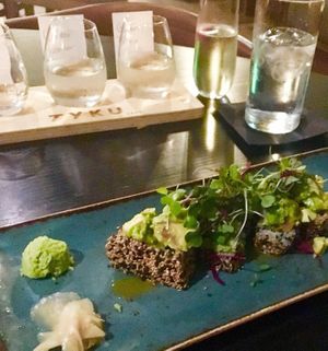 Vegan superfly rolls at Musume in Dallas