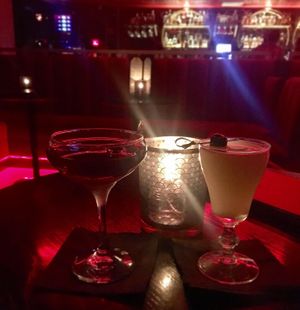 Their back room speak easy had fantastic cocktails ! at Musume in Dallas