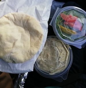 Mutabbal at Falafelhaus in Braunschweig