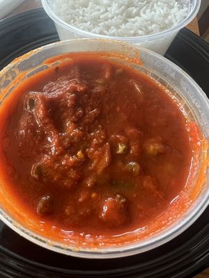 Vegetable Vindaloo  at B-Hat's Curry House in Watertown