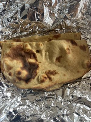 Vegan Naan (No Butter)  at B-Hat's Curry House in Watertown