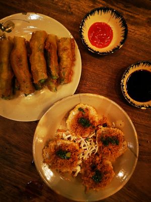 Deep-fried okra at Rice Field  in Ho Chi Minh City