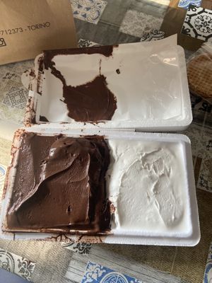 Vaschetta da asporto   at Gelateria Telesio in Turin