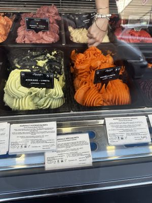   at Marshall's Gelato in Sarajevo