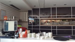 MG register area at Marshall's Gelato in Sarajevo
