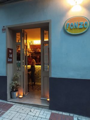 Exterior at Fonzo in Malaga