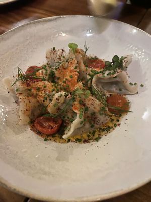 Dumplings  at Fonzo in Malaga