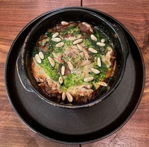 Moorish lasagne  at Fonzo in Malaga