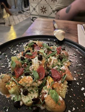 Smokey salad at Fonzo in Malaga