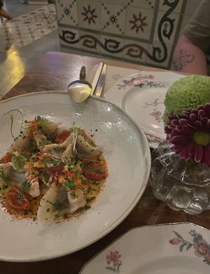 Dumplings at Fonzo in Malaga