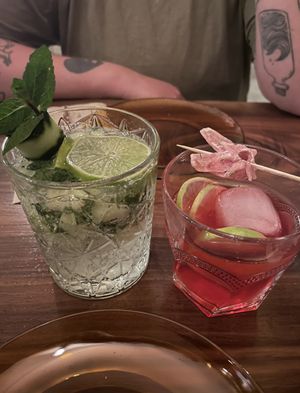 Home made lemonade at Fonzo in Malaga