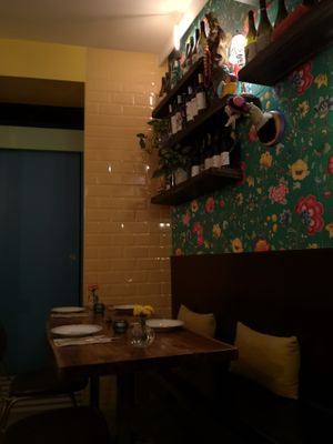 Inside at Fonzo in Malaga