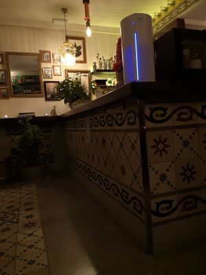 Inside at Fonzo in Malaga