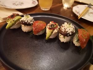 Sushi at Fonzo in Malaga