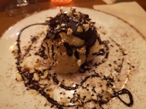 Dessert at Fonzo in Malaga