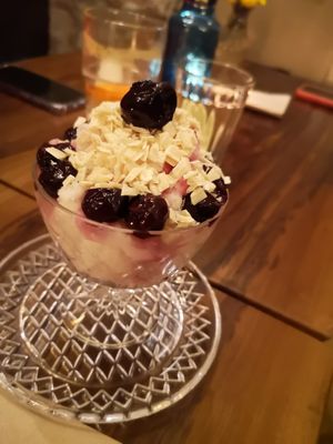 Dessert at Fonzo in Malaga