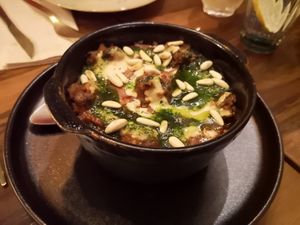 Lasagne at Fonzo in Malaga