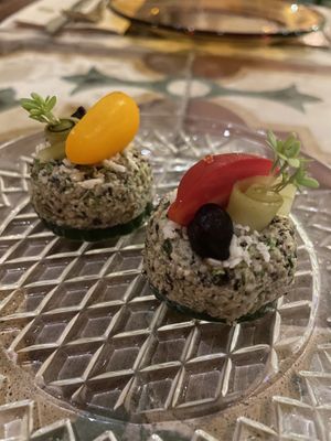 Starters  at Fonzo in Malaga