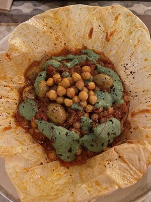 Pearls in Papilotte  at Fonzo in Malaga