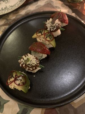 Nigiri Trio  at Fonzo in Malaga