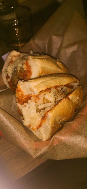 Vegan meatball sub (Nov 2021) at Harry's Sandwich Company in Tokyo