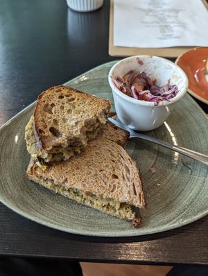 The pesto chicken is lovely 😍 at Megafauna in Southport