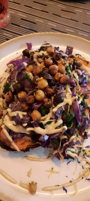 Oven zoete aardappel at Goldkind in Mayrhofen