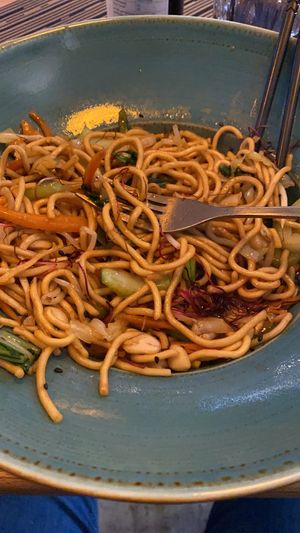 Thai Nudeln (vegan) at Goldkind in Mayrhofen