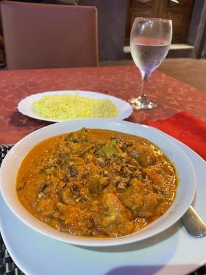Vegan Tikka Masala  at Sherpa in Alicante