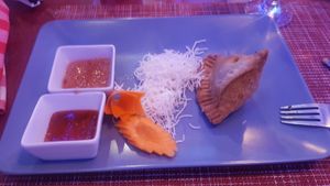 Samosa at Sherpa in Alicante